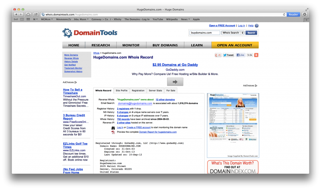 HugeDomains.com Passes BuyDomains.com To Become Largest Private Domain ...