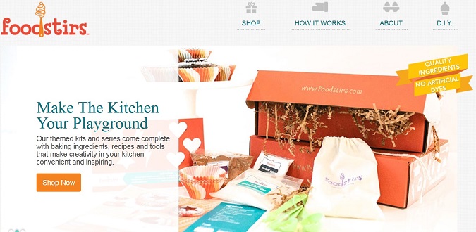 Sarah Michelle Gellar Launching "New" Foodstirs.com Kids Food Kits Brand